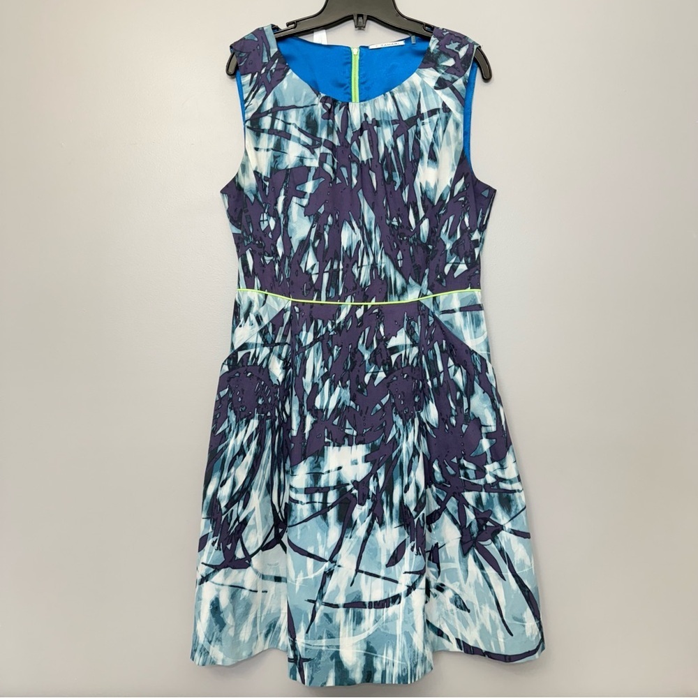 T Tahari Designer Abstract Dress size US 12